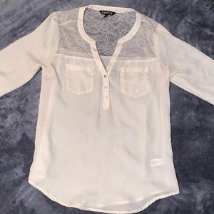 White long sleeve shirt